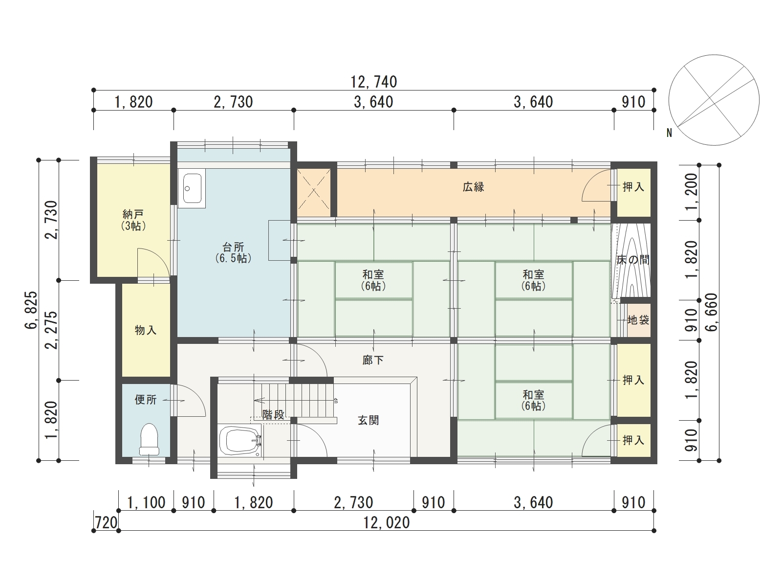 1階間取り図