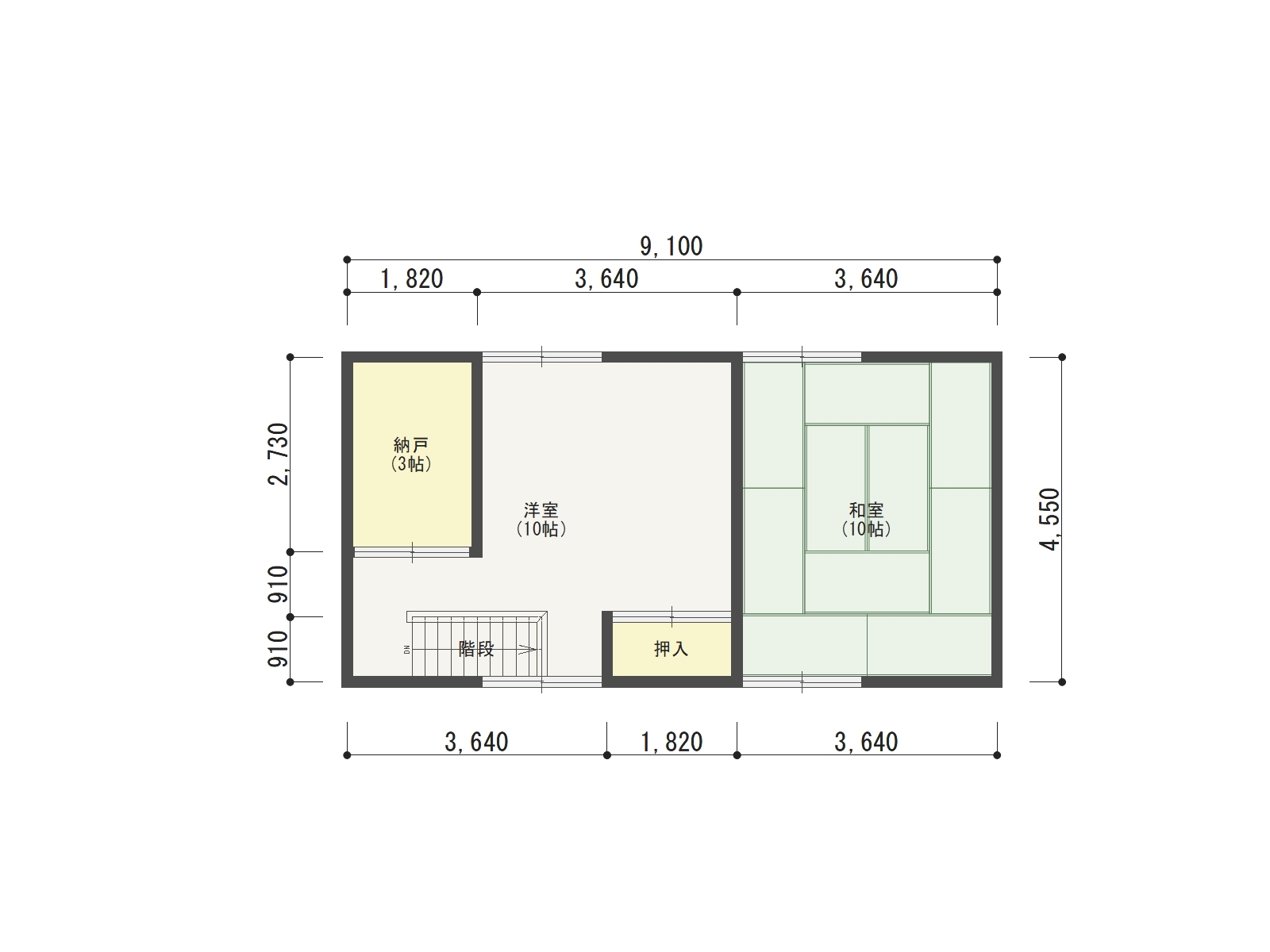 2階間取り図