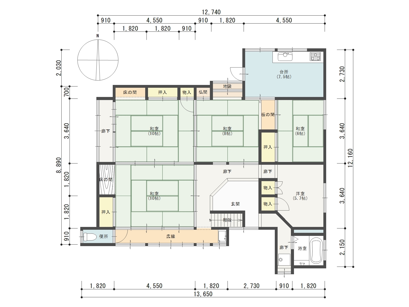 1階間取り図